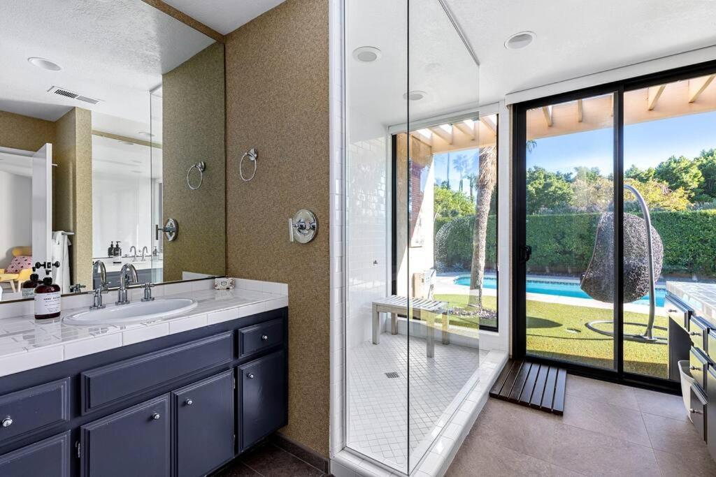 The Sunset House Pool & Spa Палм Спринг Екстериор снимка